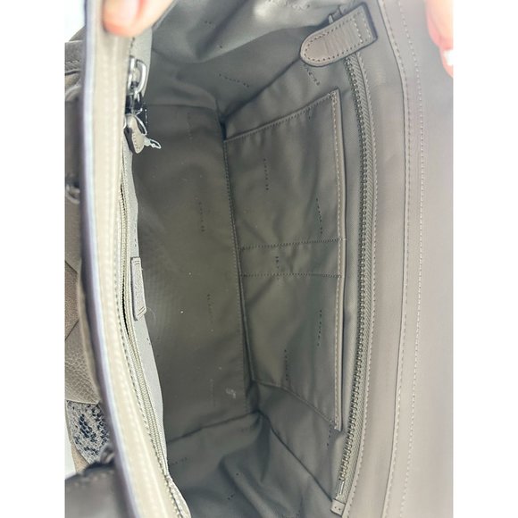 COACH SWAGGER PATCHWORK CARRYALL MULTI-COLOR SATCHEL BAG - Picture 8 of 9